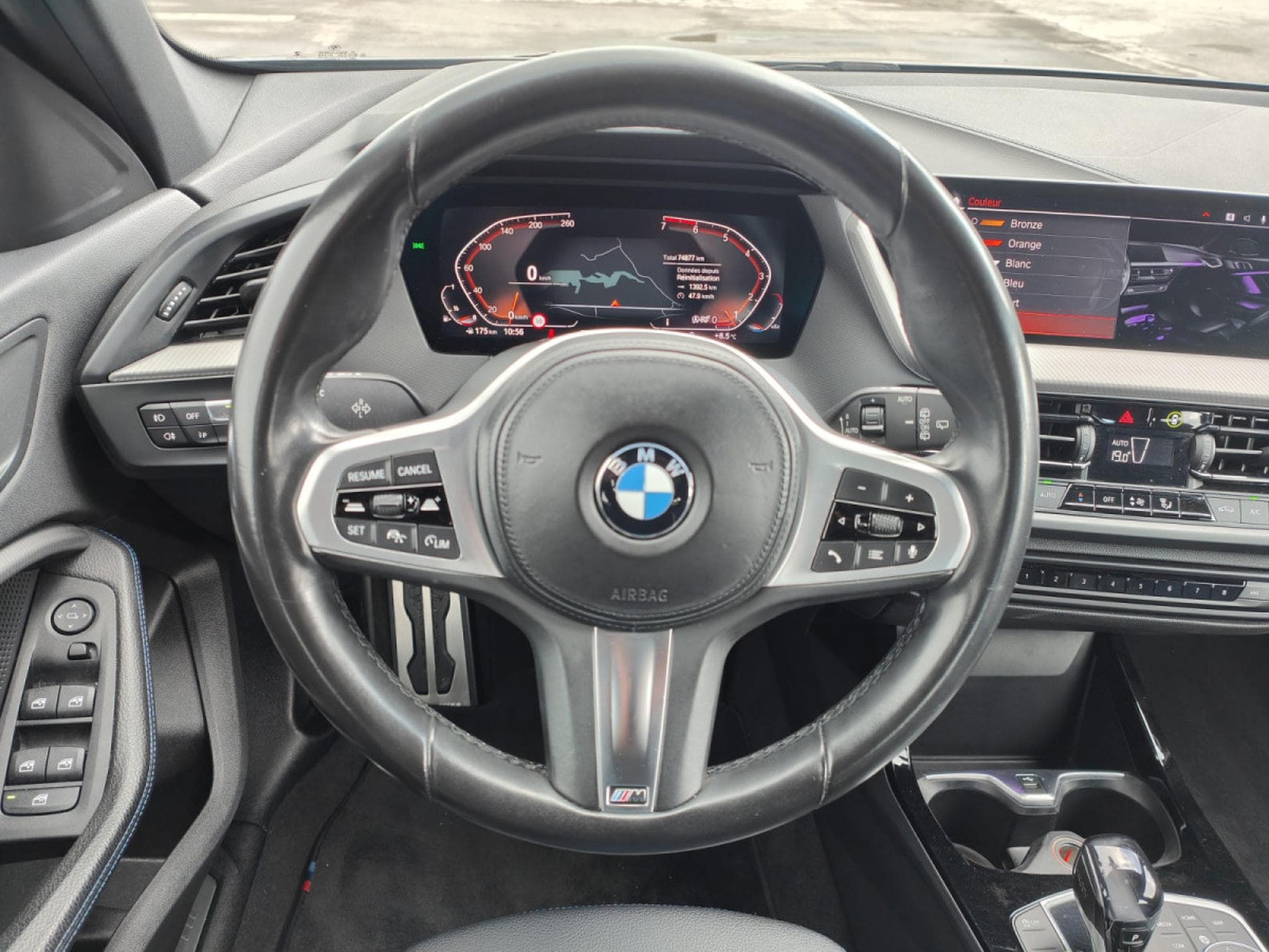BMW 120 120iA SDRIVE PACK M GPS CARPLAY SIEGES CHAUFFANTS ECLAIRAGE (2021) - Photo 13