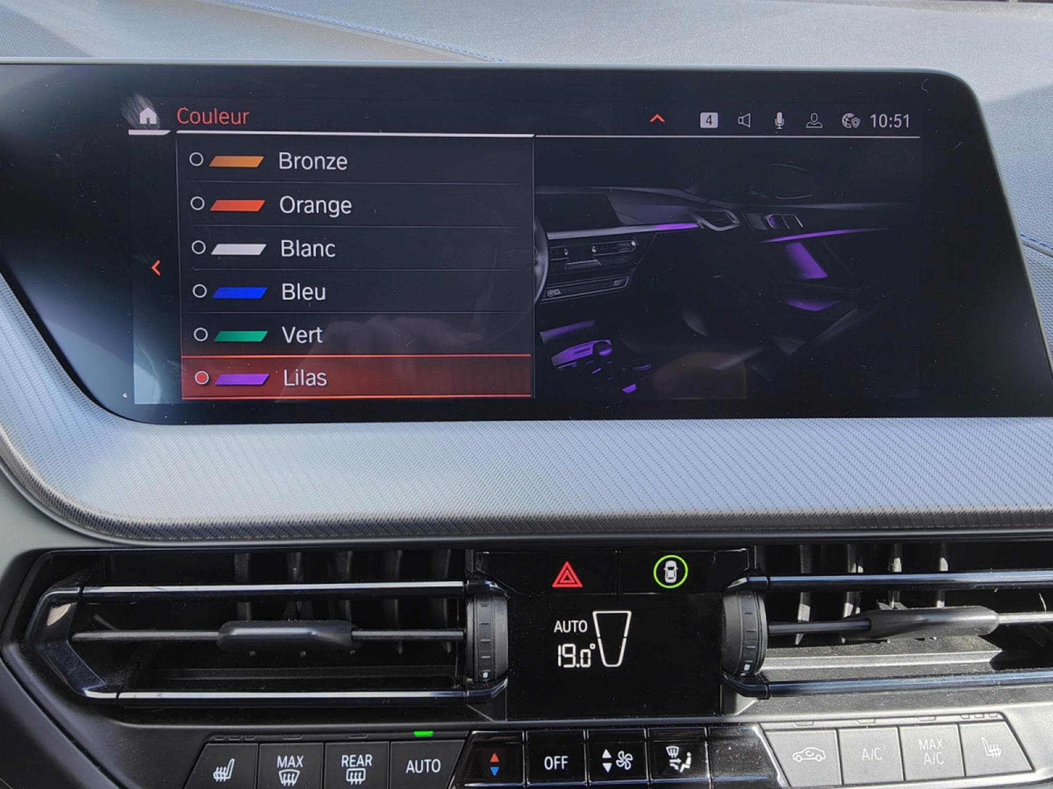 BMW 120 120iA SDRIVE PACK M GPS CARPLAY SIEGES CHAUFFANTS ECLAIRAGE (2021) - Photo 26