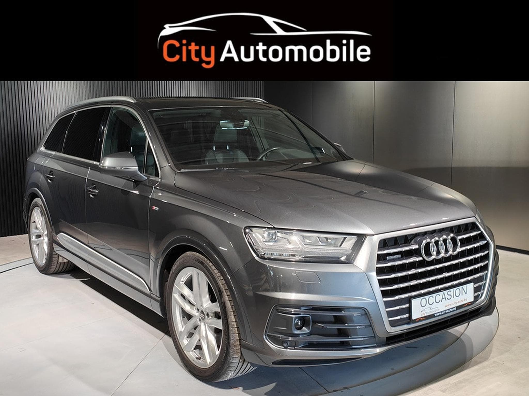 Audi Q7 3.0 TDI QUATTRO TIPTRONIC S-LINE 7 PLACES TOIT OUV CARPLAY (2019) - Foto 1
