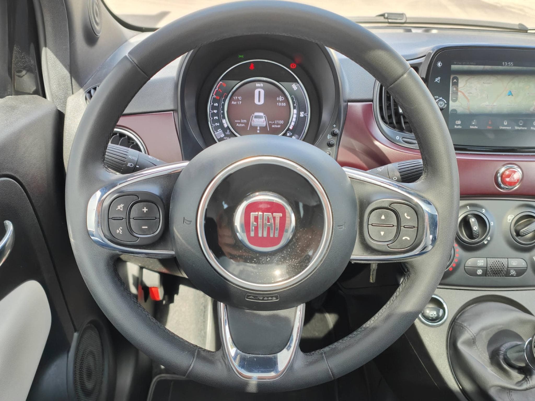 Fiat 500 1.2 MULTIJET GPS SIEGES CHAUFFANTS TOIT PANO CRUISE (2019) - Photo 22