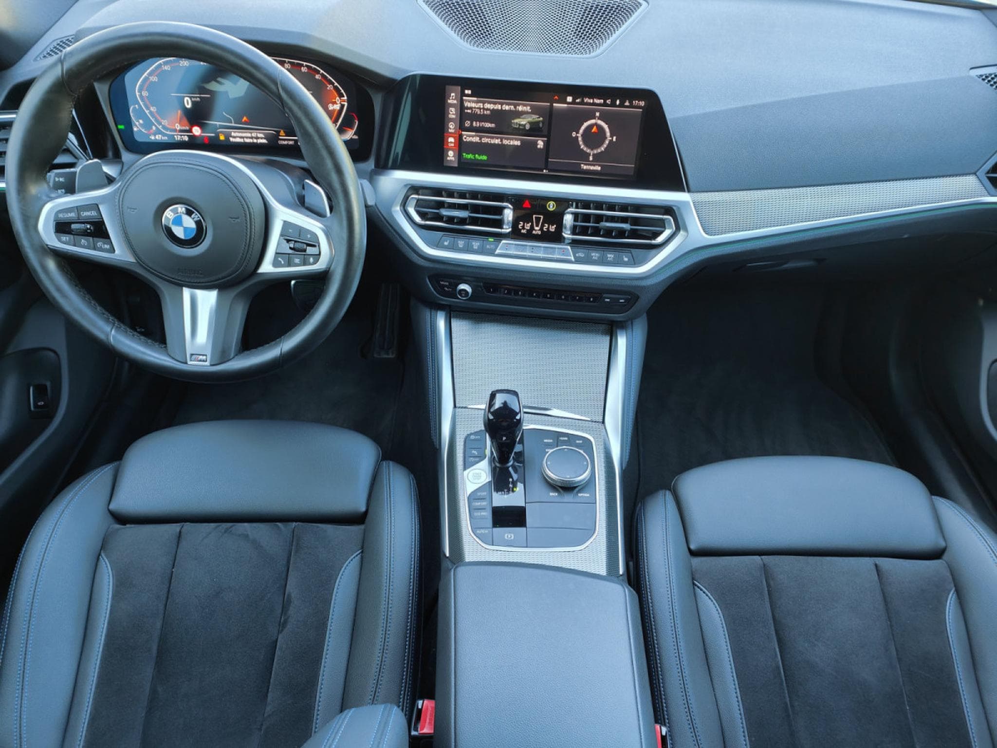 BMW 420 420I PACK M GPS CAMERA CARPLAY SIEGES ELECS MEMOIRE (2023) - Foto 12