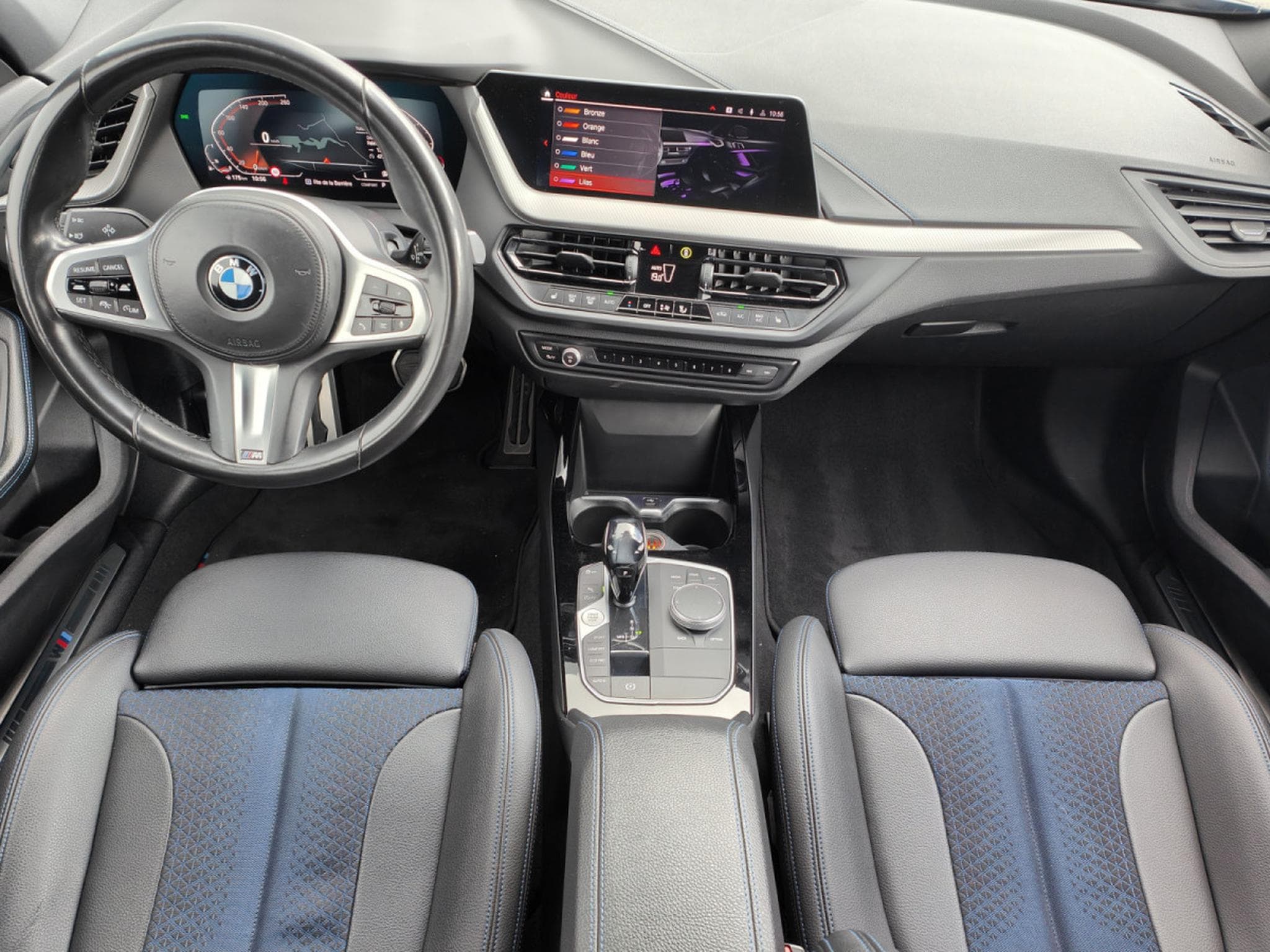 BMW 120 120iA SDRIVE PACK M GPS CARPLAY SIEGES CHAUFFANTS ECLAIRAGE (2021) - Photo 11