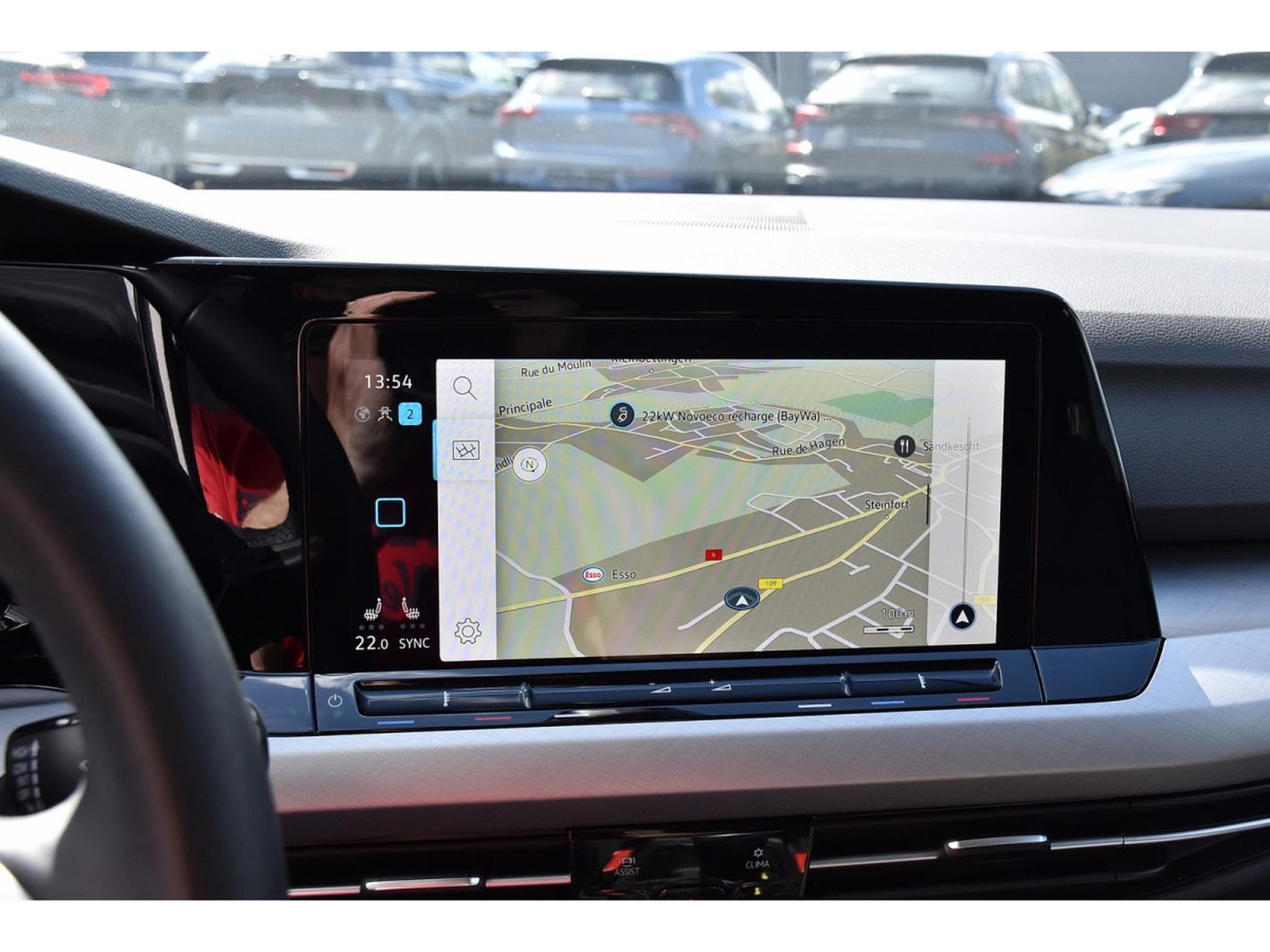 VW Golf 1.5 TSI ACC LANE SIDE GPS SG CHFF CAM 1° MAIN (2022) - Foto 10