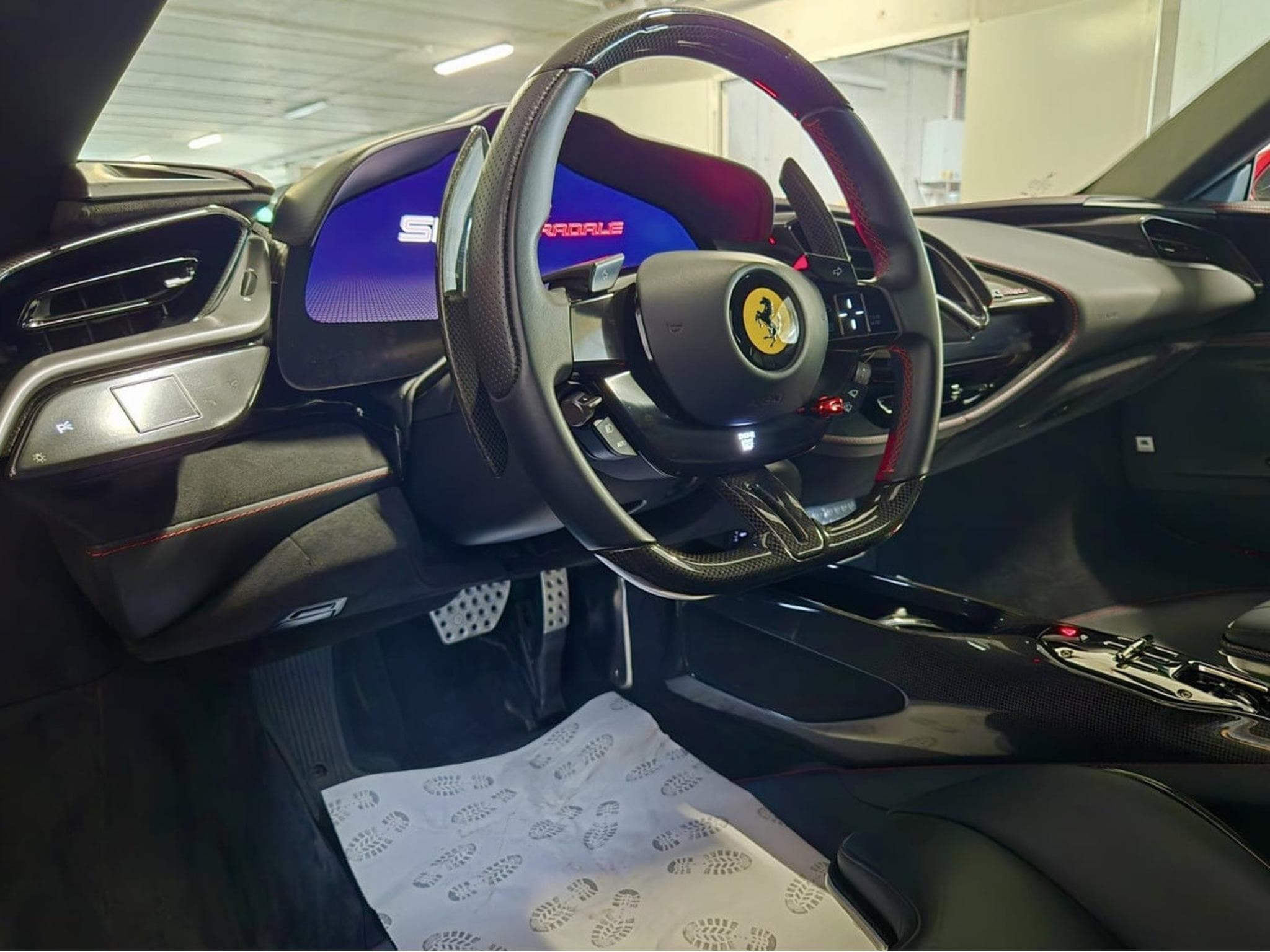 Ferrari SF90 DAYTONA RACING SEATS FULL ELECTRIC CARBON LIFT JBL (2022) - Photo 7