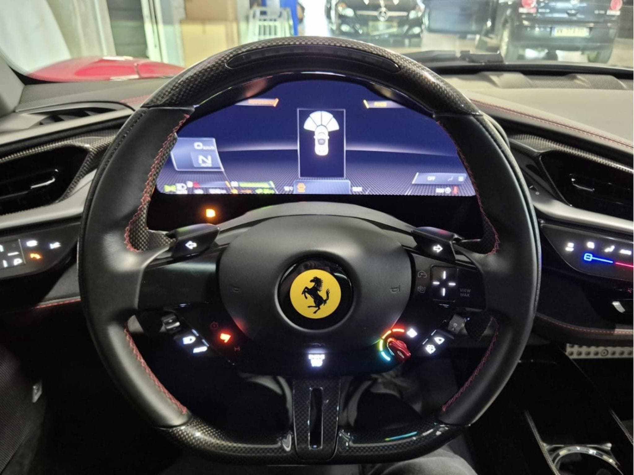 Ferrari SF90 DAYTONA RACING SEATS FULL ELECTRIC CARBON LIFT JBL (2022) - Photo 8