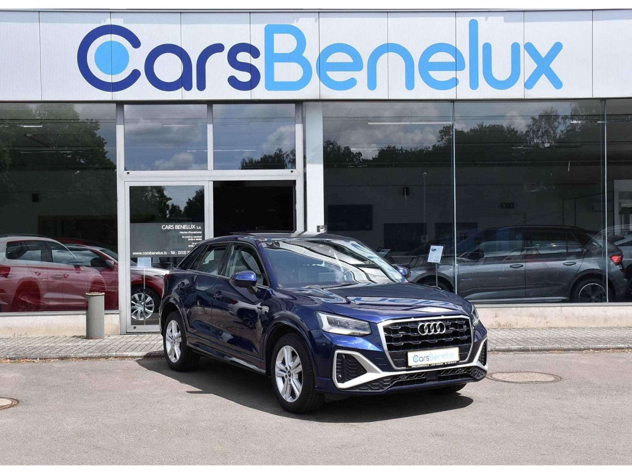 Audi Q2 35 TFSI S-Line S-Tronic TO CUIR ACC LANE CAM ATT RMQ 1° MAIN (2021) - Foto 1