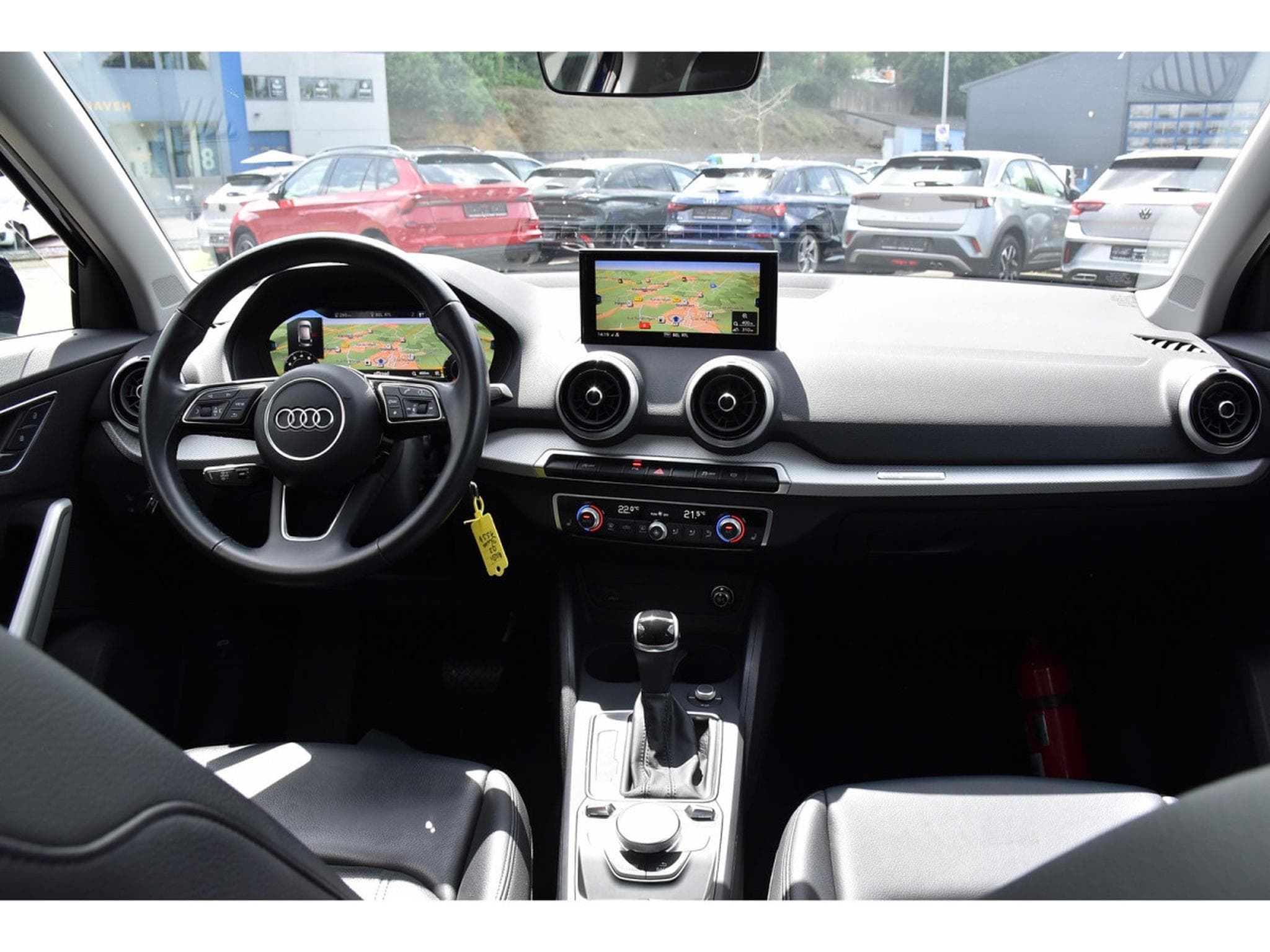 Audi Q2 35 TFSI S-Line S-Tronic TO CUIR ACC LANE CAM ATT RMQ 1° MAIN (2021) - Foto 10