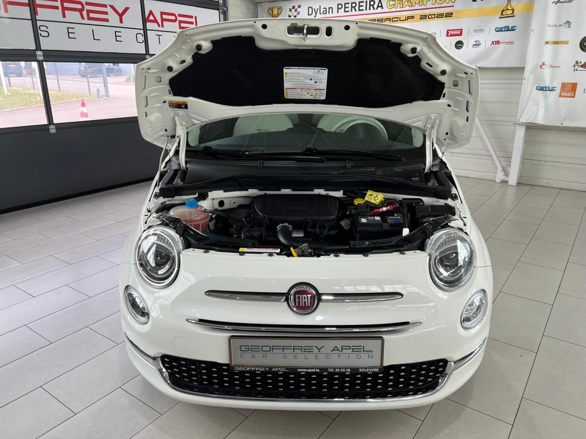 Fiat 500 LOUNGE 1.0i HYBRID 70, CUIR-PARTIEL, REGULATEUR, PARKTRONIC (2020) - Photo 14