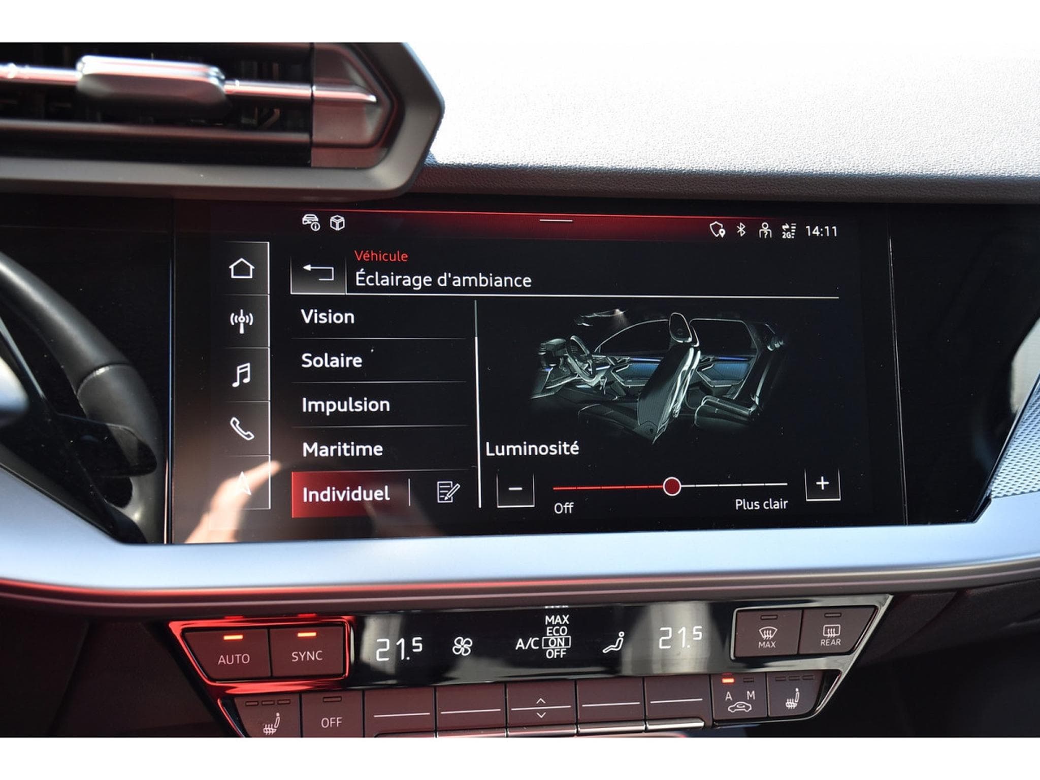 Audi A3 Limousine 30 TDI S-Line CUIR GPS B&O PARK 1° MAIN (2023) - Photo 15