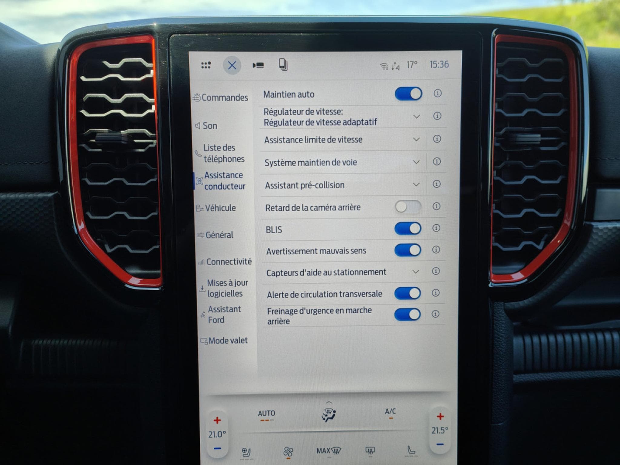 Ford Ranger RAPTOR 3.0 V6 ECOBOOST 4X4 CARPLAY CAMERA 360° (2023) - Photo 21