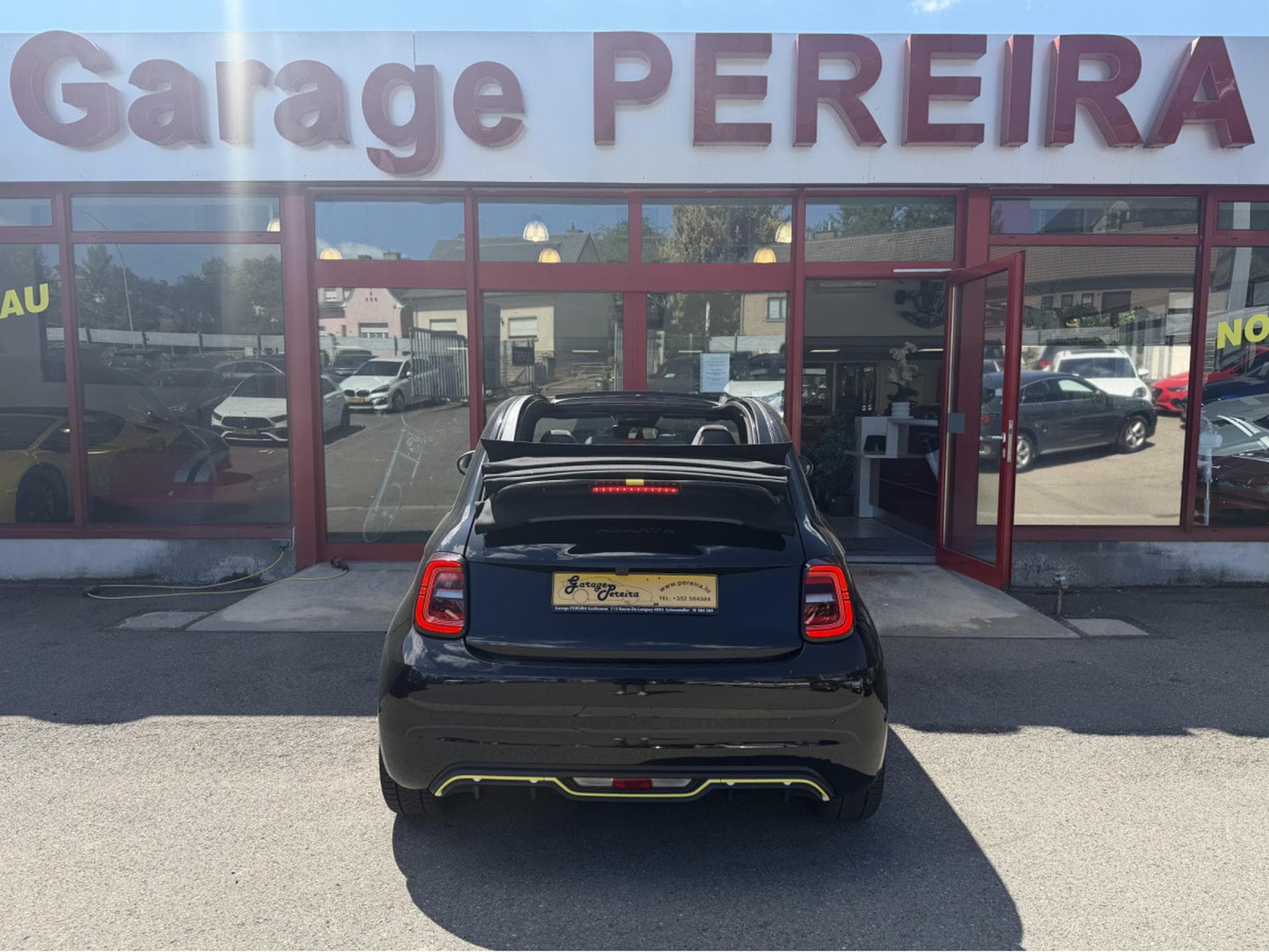 Abarth 500 CABRIO TURISMO LED CUIR NAVI 1 HAND (2023) - Foto 4