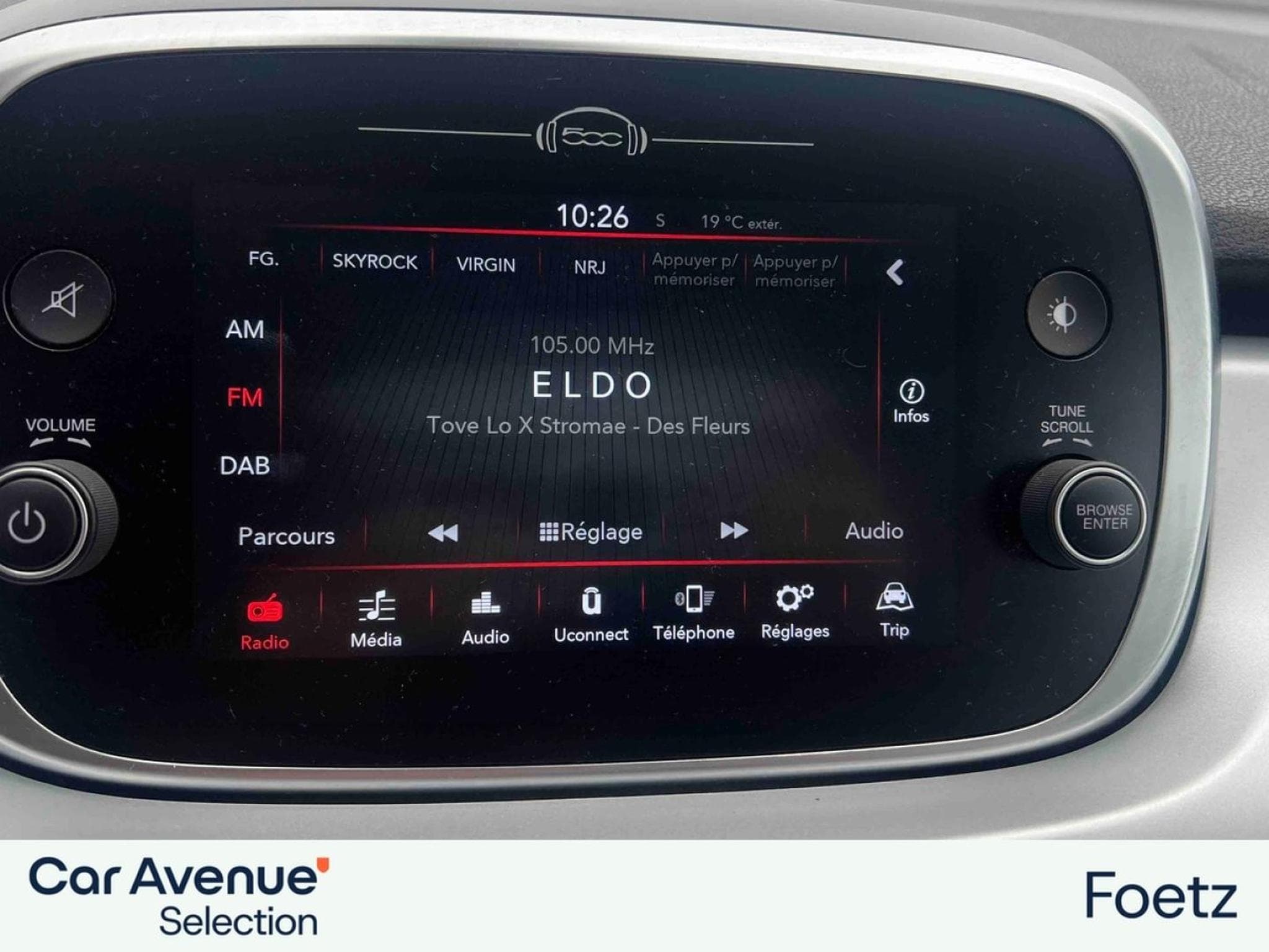 FIAT 500X 1.0 FireFly Turbo T3 120ch Cross (2021) - Photo 12
