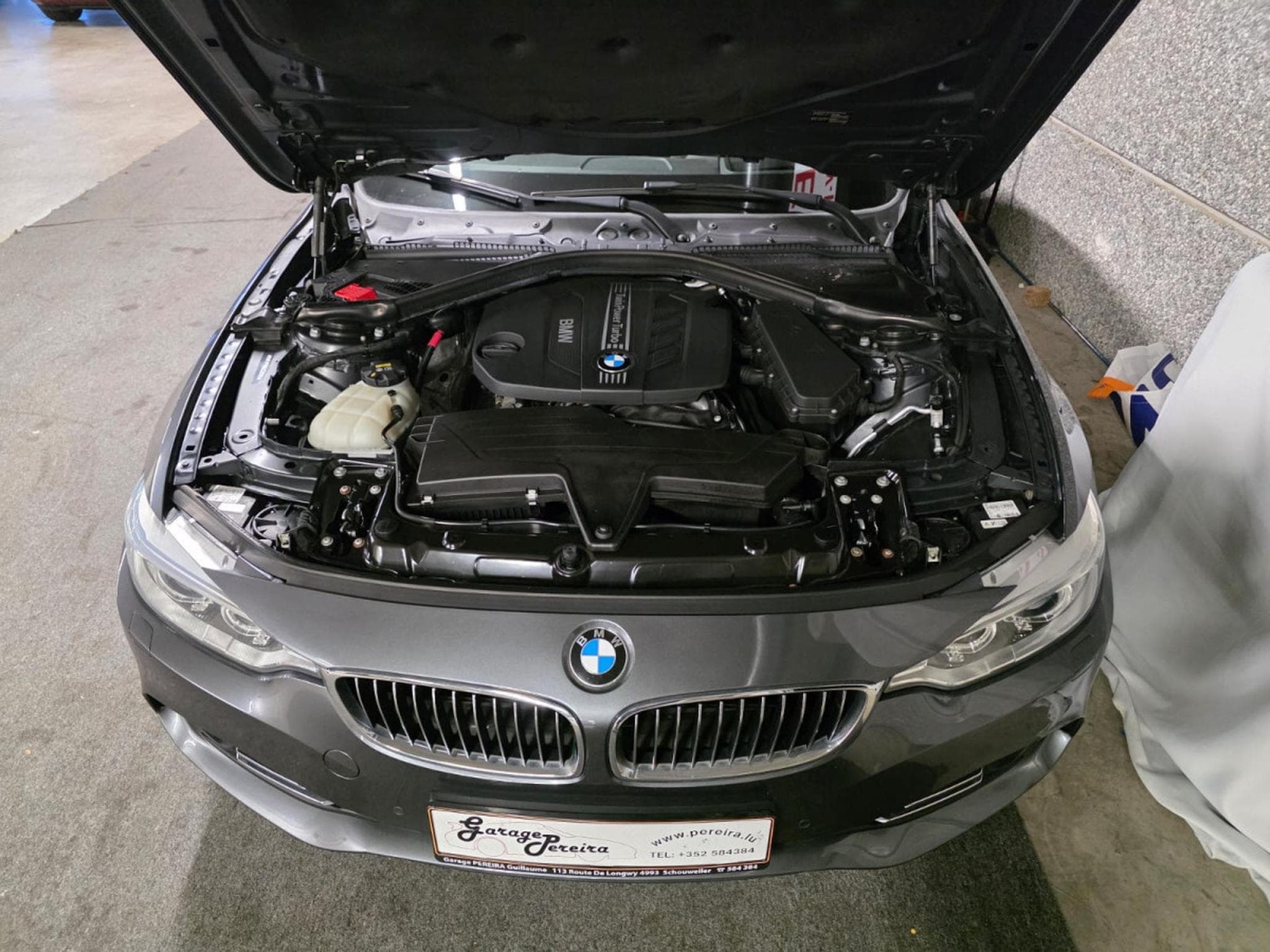 BMW 420 D LUXURY LINE HEAD UP AUTO CUIR NAVI (2014) - Photo 11